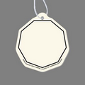 Paper Air Freshener Tag - Nonagon Tag W/ Tab